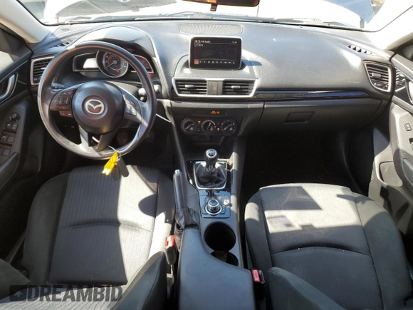 2016 Mazda 3 i Sport with VIN JM1BM1J76G1341342, listed as a Copart auction lot 49791045 with 104,072 mi miles and Salvage Title. Bid and sale history available at DreamBid. Image 8.