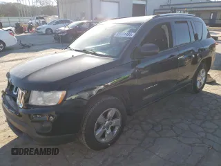 2013 Jeep Compass Sport with VIN 1C4NJCBAXDD250709, listed as a Copart auction lot 81771484 with 127,769 mi miles and Clean Title. Bid and sale history available at carsss.com. Image 1.