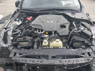 2019 Infiniti Q50 RED SPORT 400 with VIN JN1FV7AP4KM760849, listed as a IAAI auction lot 41774280 with 81,640 mi miles. Bid and sale history available at carsss.com. Image 10.