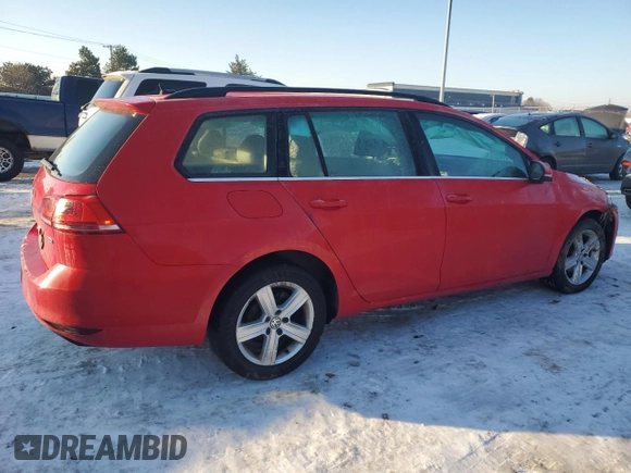 2015 Volkswagen Golf SportWagen TDI SEL with VIN 3VWCA7AU2FM511331, listed as a Copart auction lot 88718935 with 0 mi miles and Salvage Title. Bid and sale history available at carsss.com. Image 3.
