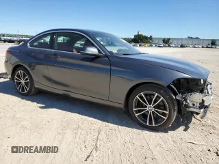 2018 BMW 2 Series 230i xDrive with VIN WBA2J3C55JVD48802, listed as a Copart auction lot 72229073 with 33,602 mi miles. Bid and sale history available at carsss.com. Image 4.