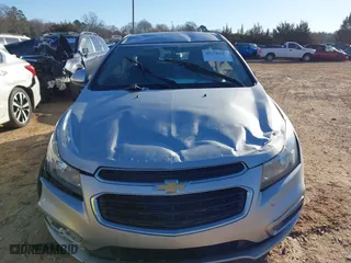 2015 Chevrolet Cruze LT with VIN 1G1PC5SBXF7123458, listed as a IAAI auction lot 41770187 with 153,477 mi miles. Bid and sale history available at carsss.com. Image 12.