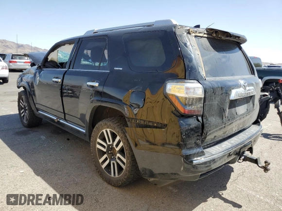 2017 Toyota 4Runner SR5 with VIN JTEBU5JR7H5449208, listed as a Copart auction lot 61507575 with 152,372 mi miles and Salvage title. Bid and sale history available at DreamBid. Image 2.