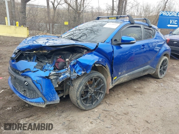 2020 Toyota C-HR LE with VIN JTNKHMBX6L1074648, listed as a IAAI auction lot 41528945 with 108,333 mi miles. Bid and sale history available at carsss.com. Image 17.