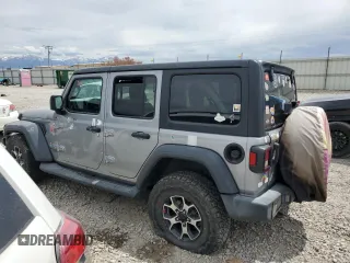 2019 Jeep Wrangler Unlimited Sport S z VIN 1C4HJXDN7KW586078, wystawiony jako Copart lot #56978995 z przebiegiem 72 152 mil mil oraz Szkoda całkowita • Salvage title. Historia ofert i sprzedaży dostępna na DreamBid. Obrazek 2.