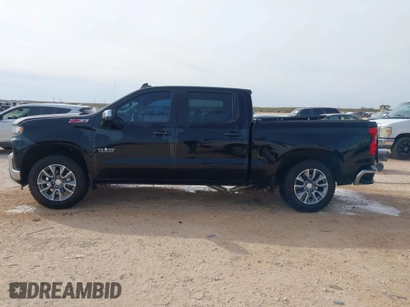 2021 Chevrolet Silverado 1500 LT with VIN 1GCUYDED9MZ178701, listed as a IAAI auction lot 41085034 with 81,682 mi miles. Bid and sale history available at carsss.com. Image 14.