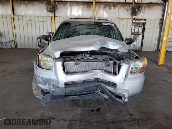 2006 Honda Pilot LX with VIN 5FNYF281X6B036928, listed as a Copart auction lot 46869695 with 165,249 mi miles and Salvage title. Bid and sale history available at DreamBid. Image 5.