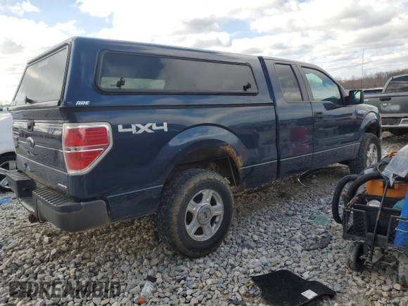 2013 Ford F-150 XL with VIN 1FTFX1EF9DKF33645, listed as a Copart auction lot 51149375 with 271,729 mi miles and Clean Title. Bid and sale history available at carsss.com. Image 3.