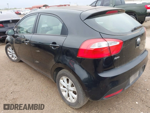 2013 Kia Rio SX with VIN KNADN5A36D6245572, listed as a IAAI auction lot 42182188 with 205,142 mi miles and . Bid and sale history available at DreamBid. Image 3.