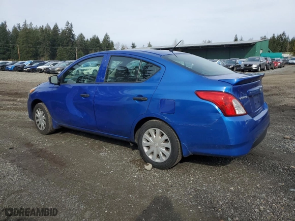2017 Nissan Versa Sedan SV with VIN 3N1CN7APXHL849573, listed as a Copart auction lot 46626925 with 98,668 mi miles and Salvage Title. Bid and sale history available at carsss.com. Image 2.