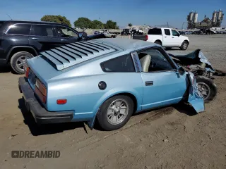 1979 Datsun 280ZX z VIN HS130123182, wystawiony jako Copart lot #61076424 z przebiegiem 48 711 mil mil oraz Szkody całkowita. Historia ofert i sprzedaży dostępna na DreamBid. Obrazek 3.