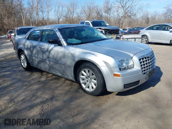 2008 Chrysler 300 LX with VIN 2C3KA43R48H251025, listed as a IAAI auction lot 41510553 with 104,103 mi miles. Bid and sale history available at carsss.com. Image 1.