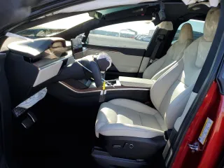 2023 Tesla Model X with VIN 7SAXCBE54PF426469, listed as a Copart auction lot 51019955 with Not Provided miles and Salvage Title. Bid and sale history available at DreamBid. Image 7.