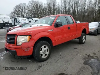 2014 Ford F-150 XL with VIN 1FTFX1EF8EFC59266, listed as a Copart auction lot 89158845 with 176,448 mi miles and Salvage Title. Bid and sale history available at carsss.com. Image 1.