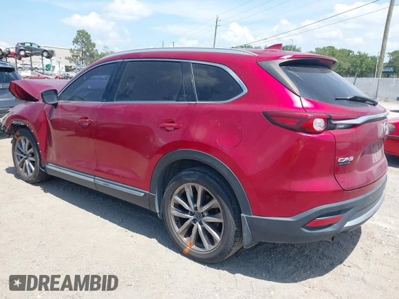 2019 Mazda CX-9 Grand Touring z VIN JM3TCADY5K0302436, wystawiony jako IAAI lot #42323545 z przebiegiem Nie podano mil oraz . Historia ofert i sprzedaży dostępna na DreamBid. Obrazek 3.