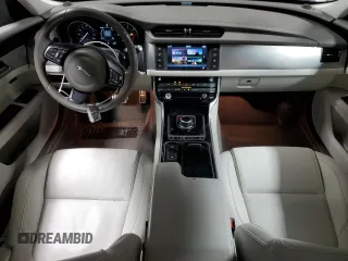 2017 Jaguar XF with VIN SAJBJ4BN3HCY42655, listed as a Copart auction lot 87798165 with 80,700 mi miles and Salvage Title. Bid and sale history available at DreamBid. Image 8.