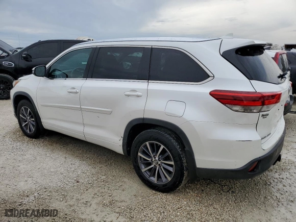 2018 Toyota Highlander SE with VIN 5TDJZRFH1JS890941, listed as a Copart auction lot 78090794 with 0 mi miles and Salvage Title. Bid and sale history available at carsss.com. Image 2.