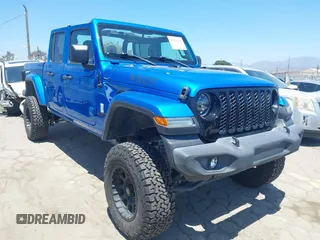 2022 Jeep Gladiator Texas Trail с VIN 1C6HJTAG4NL135346, выставлен на аукционе IAAI как лот 42824733 с пробегом 40 126 миль миль и . История ставок и продаж доступна на DreamBid. Изображение 1.