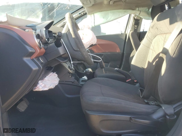 2014 Chevrolet Sonic LT with VIN 1G1JC5SHXE4164926, listed as a Copart auction lot 84021604 with 0 mi miles and Non Repairable. Bid and sale history available at carsss.com. Image 7.