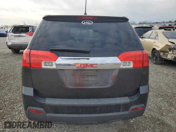 2014 GMC Terrain SLE with VIN 2GKALMEKXE6350025, listed as a Copart auction lot 85796324 with 132,285 mi miles and Salvage Title. Bid and sale history available at DreamBid. Image 6.