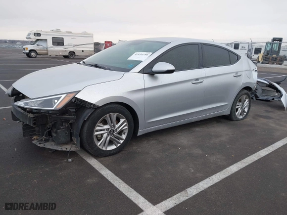 2019 Hyundai Elantra Preferred with VIN KMHD84LF7KU773329, listed as a IAAI auction lot 41434350 with 63,484 mi miles. Bid and sale history available at carsss.com. Image 2.