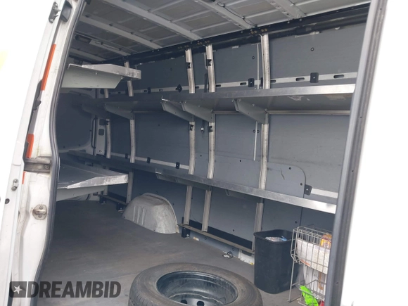 2011 Mercedes-Benz Sprinter Cargo with VIN WD3PE8CB4B5565573, listed as a IAAI auction lot 41821984 with 306,841 mi miles. Bid and sale history available at carsss.com. Image 8.