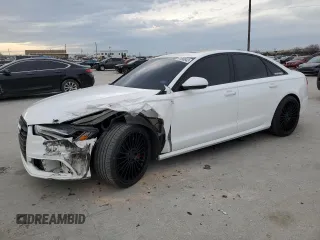 2015 Audi A6 3.0T Prestige with VIN WAUHGAFCXFN031884, listed as a Copart auction lot 41890843 with 136,077 mi miles. Bid and sale history available at carsss.com. Image 1.