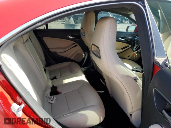 2014 Mercedes-Benz CLA 250 with VIN WDDSJ4EB4EN043991, listed as a Copart auction lot 58469125 with 126,970 mi miles and Clean title. Bid and sale history available at DreamBid. Image 10.