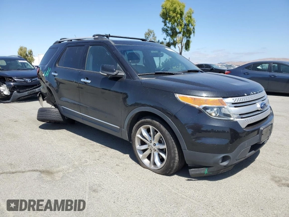 2014 Ford Explorer XLT with VIN 1FM5K7D87EGA08681, listed as a Copart auction lot 57788775 with 103,607 mi miles and Salvage title. Bid and sale history available at DreamBid. Image 4.