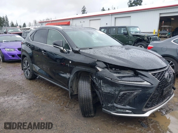 2018 Lexus NX with VIN JTJBARBZ7J2151734, listed as a IAAI auction lot 41547117 with 92,084 mi miles. Bid and sale history available at carsss.com. Image 1.