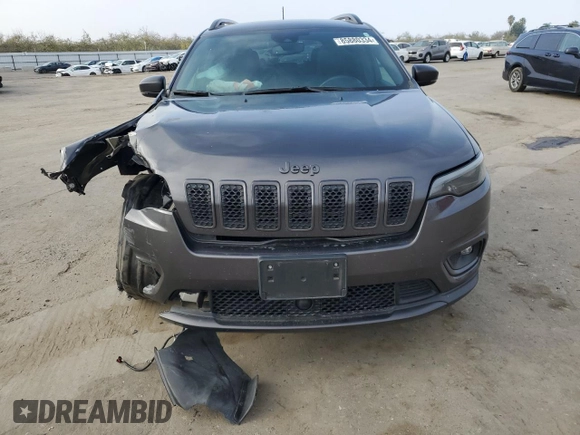 2021 Jeep Cherokee 80th Anniversary with VIN 1C4PJMMX8MD183270, listed as a Copart auction lot 85880334 with 43,225 mi miles and Salvage title. Bid and sale history available at DreamBid. Image 5.