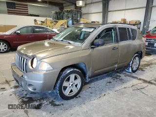 2008 Jeep Compass Sport with VIN 1J8FT47078D665893, listed as a Copart auction lot 44558255 with 138,490 mi miles and Salvage Title. Bid and sale history available at carsss.com. Image 1.
