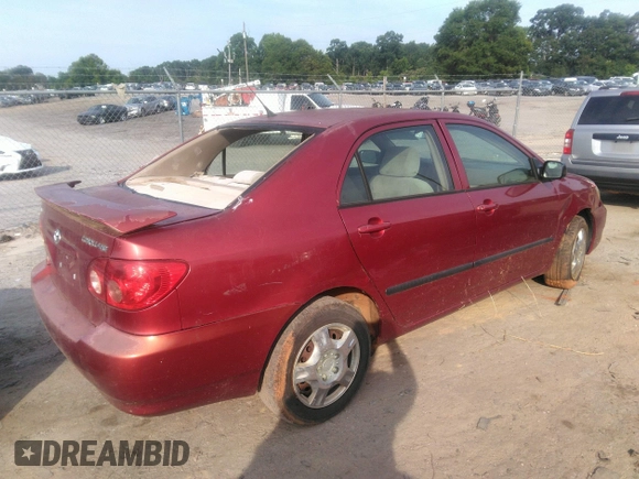 2005 Toyota Corolla CE with VIN 1NXBR32E65Z541624, listed as a IAAI auction lot 42499366 with 299,999 mi miles and . Bid and sale history available at DreamBid. Image 4.