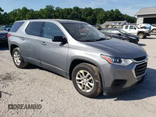 2018 Chevrolet Traverse LS with VIN 1GNEVLKW5JJ151672, listed as a Copart auction lot 59763164 with 102,859 mi miles and Salvage Title. Bid and sale history available at carsss.com. Image 4.