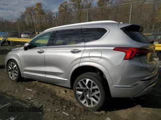 2023 Hyundai Santa Fe Calligraphy with VIN 5NMS54AL1PH633966, listed as a Copart auction lot 82555084 with 17,988 mi miles and Salvage Title. Bid and sale history available at carsss.com. Image 2.