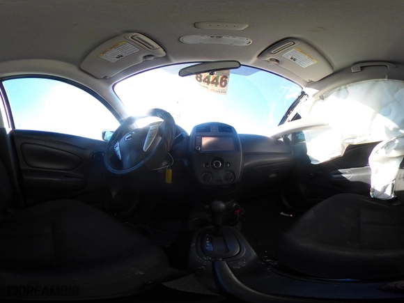 2019 Nissan Versa Sedan SV with VIN 3N1CN7AP8KL812271, listed as a IAAI auction lot 41423740 with 57,233 mi miles. Bid and sale history available at carsss.com. Image 18.