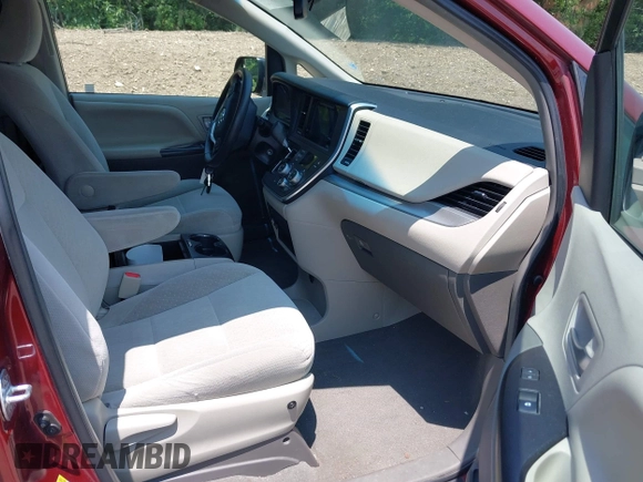 2016 Toyota Sienna LE AAS with VIN 5TDKK3DC5GS743477, listed as a IAAI auction lot 42406726 with 151,829 mi miles and . Bid and sale history available at DreamBid. Image 5.
