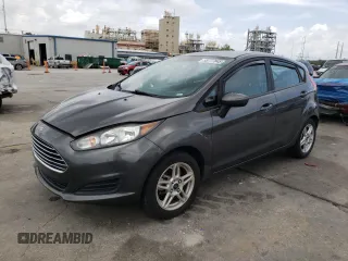 2019 Ford Fiesta SE with VIN 3FADP4EJ4KM102011, listed as a Copart auction lot 53777845 with 87,256 mi miles and Salvage Title. Bid and sale history available at carsss.com. Image 1.