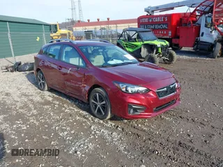 2019 Subaru Impreza Premium with VIN 4S3GTAD62K3714059, listed as a IAAI auction lot 41395396 with 51,199 mi miles. Bid and sale history available at carsss.com. Image 1.