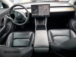 2019 Tesla Model 3 Mid Range with VIN 5YJ3E1EA9KF447453, listed as a Copart auction lot 48967605 with 72,031 mi miles and Salvage Title. Bid and sale history available at DreamBid. Image 8.