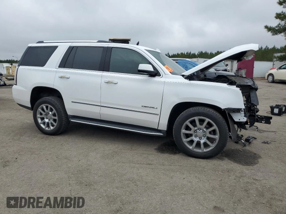 2020 GMC Yukon Denali with VIN 1GKS2CKJ9LR194042, listed as a Copart auction lot 85374154 with 0 mi miles and Salvage Title. Bid and sale history available at carsss.com. Image 4.