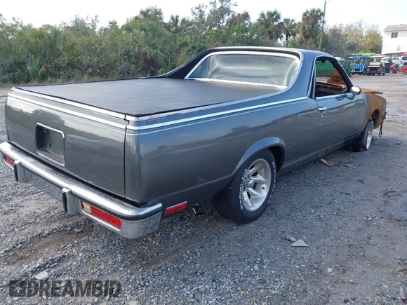 1982 Chevrolet El Camino with VIN 1GCCW80H9CR181020, listed as a IAAI auction lot 41213196 with 1 mi miles. Bid and sale history available at carsss.com. Image 4.