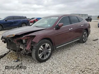2014 Honda Crosstour EX-L z VIN 5J6TF1H56EL002367, wystawiony jako Copart lot #48334065 z przebiegiem 214 122 mil mil oraz Szkoda całkowita • Salvage title. Historia ofert i sprzedaży dostępna na DreamBid. Obrazek 1.