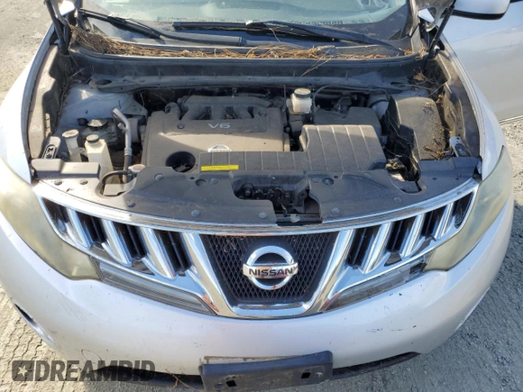 2009 Nissan Murano LE with VIN JN8AZ18W09W202473, listed as a Copart auction lot 75440644 with 187,666 mi miles and Clean Title. Bid and sale history available at carsss.com. Image 12.