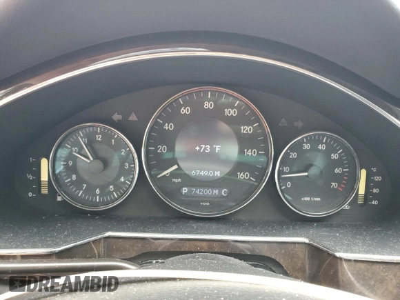 2006 Mercedes-Benz CLS 500 with VIN WDDDJ75X06A061287, listed as a Copart auction lot 54863095 with 74,200 mi miles and Salvage title. Bid and sale history available at DreamBid. Image 9.