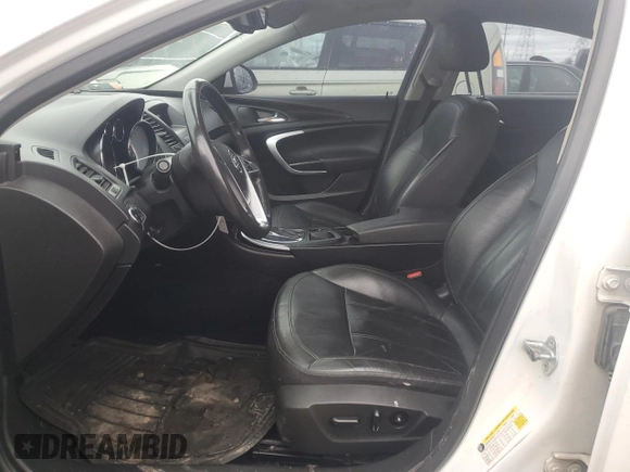 2011 Buick Regal CXL RL1 with VIN W04GN5EC4B1005144, listed as a Copart auction lot 46468875 with 127,129 mi miles and Salvage Title. Bid and sale history available at DreamBid. Image 7.