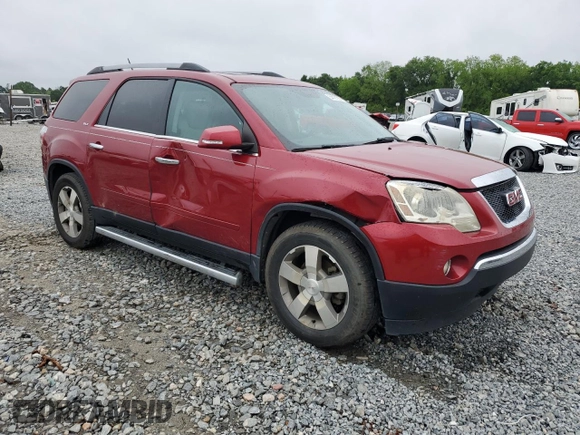 2012 GMC Acadia SLT1 z VIN 1GKKRRED0CJ306245, wystawiony jako Copart lot #54421765 z przebiegiem 228 424 mil mil oraz Szkoda całkowita • Salvage title. Historia ofert i sprzedaży dostępna na DreamBid. Obrazek 4.