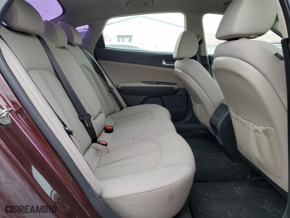 2018 Kia Optima LX with VIN 5XXGT4L38JG237547, listed as a Copart auction lot 46471335 with 133,051 mi miles and Salvage Title. Bid and sale history available at carsss.com. Image 10.