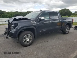 2025 GMC Sierra 1500 SLT с VIN 1GTUUDED1SZ238267, выставлен на аукционе Copart как лот 65390795 с пробегом 2 259 миль миль и Чистый • Clean title. История ставок и продаж доступна на DreamBid. Изображение 1.