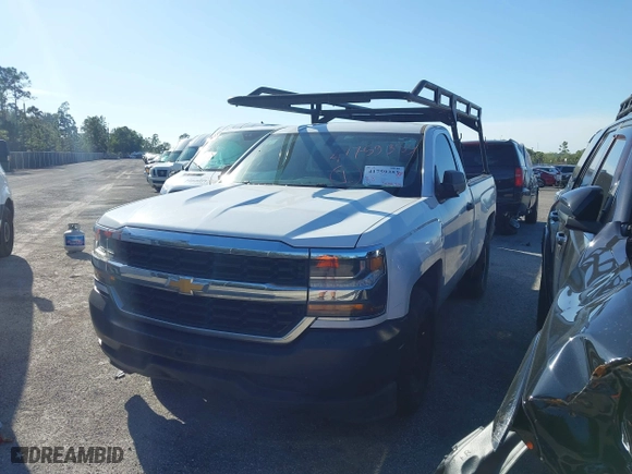 2018 Chevrolet Silverado 1500 Work Truck with VIN 1GCNCNEH5JZ137571, listed as a IAAI auction lot 41759353 with 168,834 mi miles. Bid and sale history available at carsss.com. Image 20.